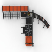 Fabrication numérique de barres d'armature Nexus AI : Pliage d'arc de barres d'armature en acier au carbone à entraînement par engrenages PLC, automatisé, haute précision et inspecté par vision