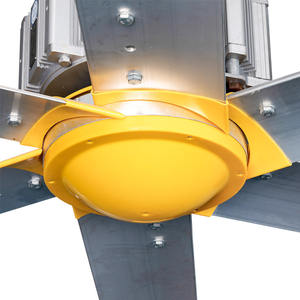 기어리스 다이렉트 드라이브 HVLS 산업용 PMSM 천장 팬 2.5m 산업 시설용 직경 HVLS 천장 팬 - Product Image 2