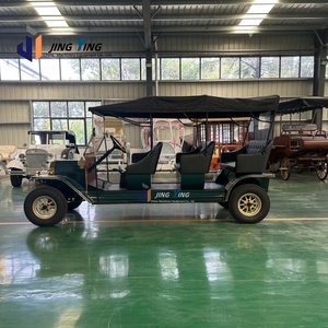 Vehículo Eléctrico Retro Clásico de 8 Plazas, Vehículo de Lujo Vintage para Turismo, <span class=keywords><strong>Alquiler</strong></span> para Bodas y Eventos - Product Image 3