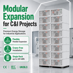 Batería de Alto Voltaje CFE CFE-XH 314 LiFePO4 para Hogar, Modular, Apilable, IP65, CAN, AI BMS, para Growatt y <span class=keywords><strong>Solis</strong></span> - Product Image 3