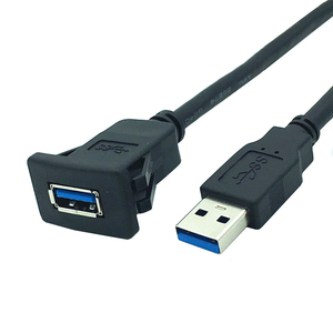 Cable USB 2.0 Macho a Hembra en Ángulo Recto de 90 Grados, Cable USB 2.0 con Transmisión de 480 Mbps - Product Image 3