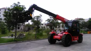 4x4 Boom Diesel Forklift Small 2.5ton 3ton 3.5ton 4ton Telescopic Wheel Loader Telehandler Price With 7m 14m Lifting Hight