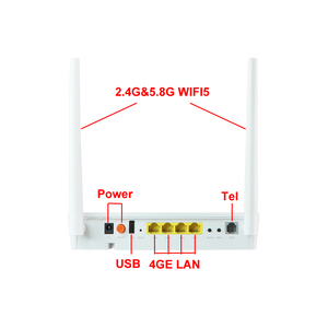 Ut-vua xp6482 AC Wifi AC 2.4G/5.8G 4 <span class=keywords><strong>Gigabit</strong></span> LAN Tel VoIP giọng nói đa f660 f670l xpon <span class=keywords><strong>onu</strong></span> ONT cho FTTH mạng GPON <span class=keywords><strong>epon</strong></span> <span class=keywords><strong>onu</strong></span> - Product Image 1