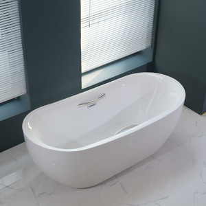 Longstar Acrylique Scandinave Netflix Bain Ovale Autoportant Intérieur Grand Espace Hôtel Bed And Breakfast Clubhouse Project - Product Image 5