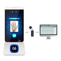 Sinmar biométrique palmier veine produits de contrôle d'accès rfid palmaire temps d'enregistrement enregistreur de temps de présence prix de la machine