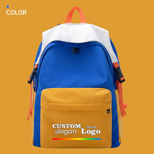 LORRIROSE Custom Logo Student Backpack High Quality Ads School Bags Boys Girls Waterproof Nylon Promotional Mochilas Escolares