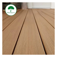 Technologie de pointe, sans joints, anti-UV, coextrusion, imperméable, panneaux composites en bois WPC, matériaux de terrasse extérieure pour patios