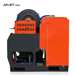 Hot Selling <span class=keywords><strong>Ares</strong></span> Riool Reinigingsmachine Met Heftruck Skid Functie Hogedrukreiniger Machine Hogedruk Water Jet Wassen - Product Image 2