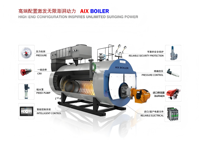 Chaudière à huile thermique à gaz et mazout WNS de 1400 kW, certifiée CE, à basse pression et haute sécurité, pour l'industrie céramique