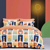 Drap de lit double simple personnalisé lit queen size draps housse impression ensembles de draps ensemble de literie