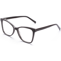 Monture de lunettes classique œil-de-chat Elan Optical RD26117 de bonne qualité, monture complète pour femme en acétate, lunettes optiques écologiques sans peinture