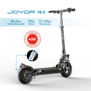 [ABE] Scooter Eléctrico Plegable JOYOR Y8S 48v 26ah 500w en Stock en la UE, Scooter para Adultos - Product Image 2