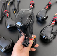 Chrom LED Elektronischer Schaltknauf für VW Golf Mk6/MK7 Skoda Octavia Polo SEAT Leon & T-roc