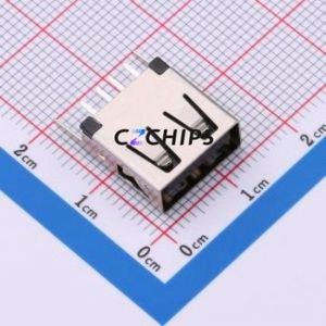 041N-1BVZ13-F1 <b>USB</b> Connector Through hole Component (THT) Connector <b>USB</b> <b>2.0</b> Through Hole - Product Image 1