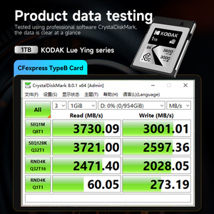 kodak High Speed Plastic Camera <b>Memory</b> <b>Card</b> 1TB CFexpress Type-B Lue Ying Series for 4K/8K Video - Product Image 4