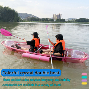Equipo de ocio y entretenimiento Waterplay <span class=keywords><strong>Canoa</strong></span> transparente de PC para persona individual/doble para principiantes y <span class=keywords><strong>alquiler</strong></span> de kayak - Product Image 5