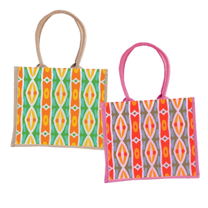 Bolsas Ecológicas de Yute con Estampado Completo, Fabricadas en India, Bengala Occidental, India - Product Image 5
