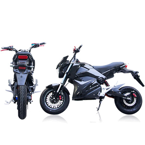 M5 Fashion Safe Puissant Haute Vitesse Rapide 12 pouces 1100/1300W 65 km/h Vitesse Fabricant Moto Électrique Prix Usine - Product Image 3