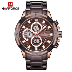นาฬิกาข้อมือผู้ชาย NAVIFORCE 9165 ของแท้ กันน้ำ โลโก้ OEM สายสแตนเลส ดีไซน์เนอร์แบรนด์ดัง - Product Image 5