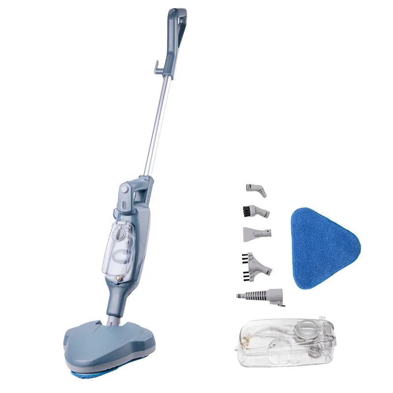 Household Upright Portable Multipurpose Detachable Steam Mop Cleaner Free Spare Parts 120degree 4 - 5 Hours Electric Jiangsu 220