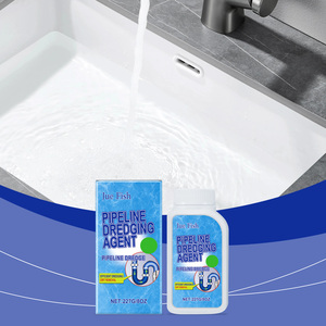 Polvere Disotturante per Scarichi, Pulisce le Uscite di Lavandini, WC e <span class=keywords><strong>Cucina</strong></span>, Dissolve lo Sporco per Prevenire Ostruzioni - Product Image 6