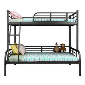 Litera con cápsula de acero resistente para hotel, cama de doble piso con escalera para jóvenes - Product Image 3