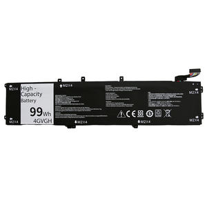 Batería de Iones de Litio de Alta Capacidad 99Wh 8680mAh 4GVGH para Portátiles Dell Precision 5510 5520 5530 XPS15 9550, Recargable - Product Image 1