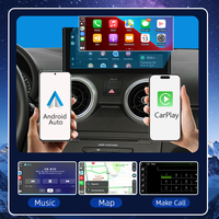 Écran multimédia tactile de 12,3 pouces Lecteur DVD de voiture pour Audi A1 2012-2018 avec CarPlay sans fil Android Auto Unité principale Navi