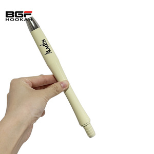 Nueva llegada al por mayor: Set de fumar shisha/narguile de acrílico de alta calidad de 36 cm con cachimba de aluminio - Product Image 4