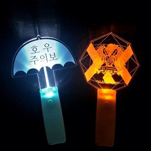 Bâton lumineux LED personnalisé en acrylique pour fête, bâton lumineux clignotant - Product Image 2