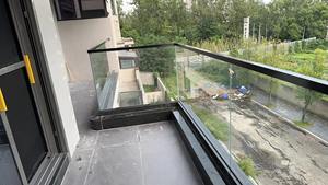 עיצוב מודרני מעקות זכוכית מסגרות למדרגות סה מעקות עם פלדה וברזל לבית ולדק - Product Image 5