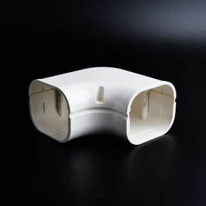 HVAC ปลอก<span class=keywords><strong>ชุด</strong></span>สายไฟ PVC 90ชิ้น, ฝาครอบเครื่องปรับอากาศวัสดุพีวีซีกันไฟ<span class=keywords><strong>ท่อ</strong></span> Trunking ฝาครอบ<span class=keywords><strong>ท่อ</strong></span> AC สำหรับเครื่องปรับอากาศ - Product Image 6