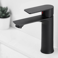 Vente en gros Robinet mitigeur de lavabo moderne pour salle de bain Robinets de lavabo eau chaude et froide pour robinet de lavabo à levier unique