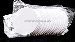 Tùy chỉnh in ấn logo rewritable13.56mhz RFID NFC 213 N- 215 HF Vòng PVC Coin tag nhà máy - Product Image 2