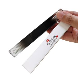 Venta al por mayor delineador de ojos máscara vacía lápiz labial cuadrado contenedor ABS plástico degradado Rosa negro 2ml cosmético brillo labial bálsamo labial tubos - Product Image 6