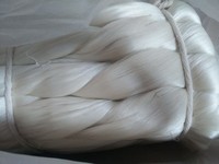 Fil de Soie Brute de Mûrier 20/22D, Grade 2A, 3A, 4A, 5A, 6A en Chignons ou sur Cônes, AVEC GOTS