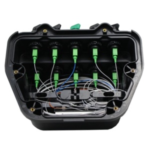 IP67 방수 10포트 광섬유 분배함 PC+ABS 소재 FTTH 터미널 박스 (POE/GSM/GPRS 지원, UV 차단 기능 포함) - Product Image 1