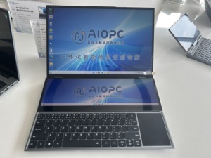 Laptop con Doppio Schermo Touchscreen, 2 Display <span class=keywords><strong>Touch</strong></span>, Senza Marca, Windows 11, Notebook <span class=keywords><strong>Portatile</strong></span> per Ufficio, Personalizzazione OEM ODM - Product Image 1
