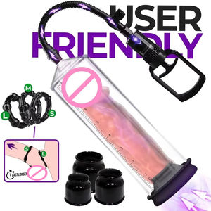 Pompa per il pene RAPTURE R4 per uomo, per erezioni più forti, più grandi e più spesse, dispositivo per la disfunzione erettile maschile, giocattolo sessuale per adulti - Product Image 1