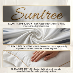 <span class=keywords><strong>Set</strong></span> di <span class=keywords><strong>Lenzuola</strong></span> Portatili in Cotone Egiziano 100%, Qualità Alberghiera 5 Stelle, 600TC, con Federe <span class=keywords><strong>e</strong></span> <span class=keywords><strong>Copripiumino</strong></span> - Product Image 3