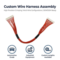 Kabel Harness Sensor dan Encoder Servo 4 Inti Terlindungi Fleksibel untuk Sistem Penggerak Robot Delta dan Yaskawa