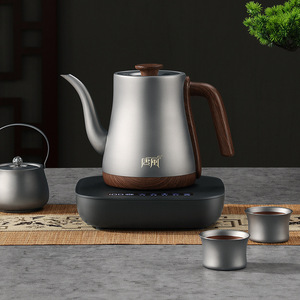 Tang Dynasty Gooseneck <b>Kettle</b> 215x215x230mm Temperature Display Electric <b>Tea</b> <b>Kettle</b> - Product Image 5