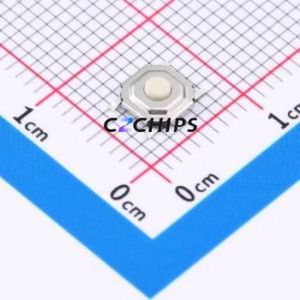 G4B16241R Tactile <b>Switch</b> SMD-4P,5.2x5.2mm <b>Switch</b> Single Pole Single Throw Round Button 1.6N 5.2mm - Product Image 1