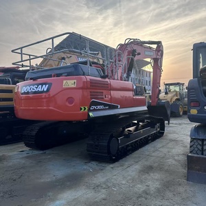 Excavatrice sur chenilles d'occasion Doosan Dx300lc-9c Dx300, vente bon marché, excavatrice Doosan d'occasion, haute qualité, en vente pour la construction - Product Image 1