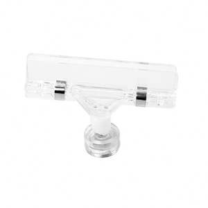 Portaetiquetas de Plástico Transparente con Clip POP, Soporte de Exhibición para Almacenamiento y Suministros de Supermercado - Product Image 4