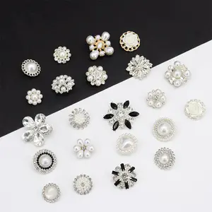 Oem Kledingaccessoires Aanpassen Vintage Knop Luxe Decoratieve Messing Zinklegering Cover Metalen Drukknoop Voor Kleding