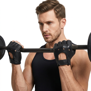 Nouveauté : Gants de fitness unisexes antidérapants à demi-doigts, confortables, respirants, ajustables, en spandex, pour la musculation et les exercices - Product Image 1