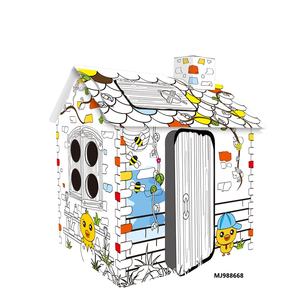 OEM çocuk eğitim Diy 3D Doodle çizim karton oyuncak seti renk kalem ev oyuncak renk karton boyama oyuncak - Product Image 1