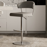 Chaise de bar pivotante moderne et simple pour la maison, tabouret haut de bar design pour îlot de cuisine