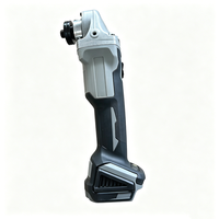 Meuleuse d'angle sans fil industrielle portable 21V, sans balais, interrupteur coulissant, broche M10, batterie 1500mAh, disque de meulage 125mm